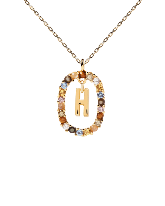 Letter H Necklace (Balance)