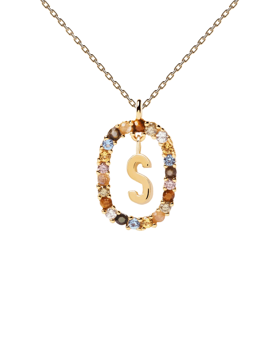 Letter S Necklace (Balance)