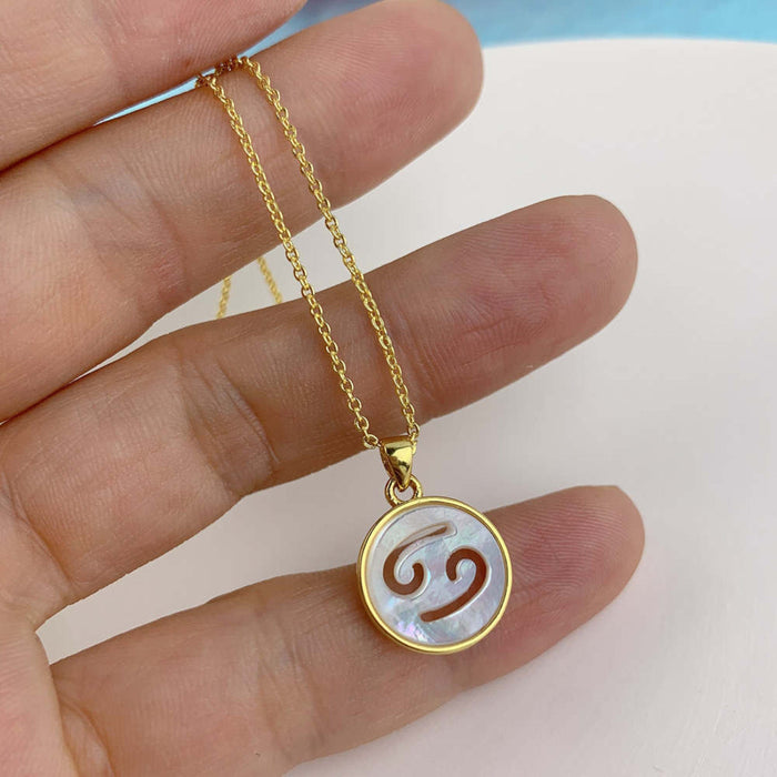 Cancer Zodiac Necklace